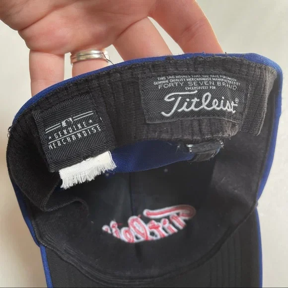 Titleist Golf Blue Cubs MLB Hat Men's Size S/M - Picture 7 of 7